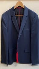 Image of Hugo Boss Blazer Jacket Arti193 Extra Slim Soft Constructed Wool 46R RRP £259