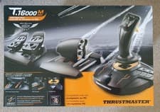 Image of Thrustmaster T.16000M FCS HOTAS Flight Stick Joystick Throttle & Pedals PC Gamin