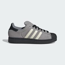 Image of Adidas Originals Men's Superstar II Shoes in Grey Three/Cream White