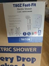 Image of Triton T80Z SP8007ZFF Electric Shower 7.5kW Fast Fit White/Chrome