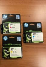 Image of HP 951 XL Ink Cartridges - Cyan Magenta Yellow Printer Ink