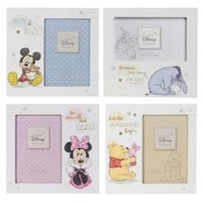 Image of Disney Photo Frames Magical Beginnings Picture 4x6 Mickey Minnie Pooh Eeyore