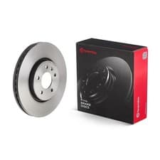 Image of Front Brake Disc Fits Vauxhall Insignia Opel Insignia BREMBO