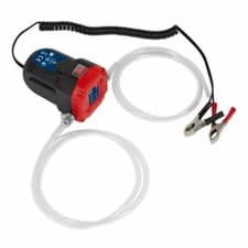 Image of Sealey 12v Portable Engine Motor Oil & Diesel Transfer Extracting Pump, TP9312