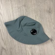 Image of CP Company Bucket Hat - Silver Blue