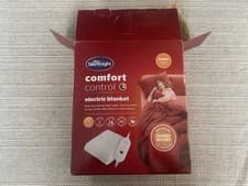 Image of Silentnight Comfort Control Electric Blanket White - Double