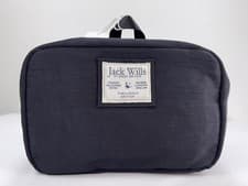Image of Jack Wills Middelton Washbag, Womens Washbag One Size, Black, New