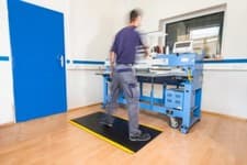 Image of Black Anti Fatigue Mat 60cm x 85cm Door Floor Mat UK
