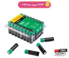 Image of 48 Pack - Pifco Alkaline AA Batteries | Long Lasting High Performance LR6