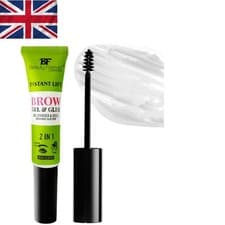Image of Clear Brow Gel & Glue, 16ml, Flake-Resistant & Lightweight for Defined Styles
