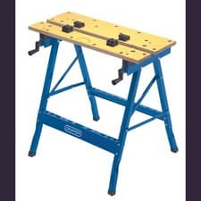 Image of Draper Fold Down Workbench 805 x 650 x 785mm Dual Clamping Action 35 Holes 21353