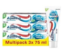 Image of Aquafresh Toothpaste Triple Protection Fresh & Minty, 3 in 1 Protection, Pack of