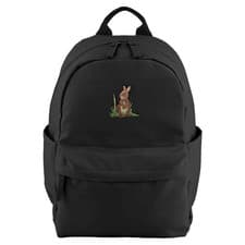 Image of Embroidered Rabbit Mini Backpack For Girls School Nursery Back To School Gift