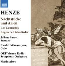 Image of Hans Werner Henze : Henze: Nachtstücke Und Arien CD (2022) ***NEW*** Great Value