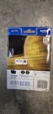 Image of LC1100 X 2 BROTHER  BLACK GENUINE INK CARTRIDGES - ORIGINAL LC1100 X 2!