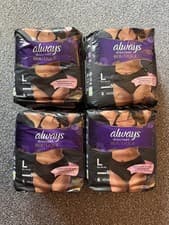 Image of Always Discreet Boutique Pants black x4 Packs Size Large