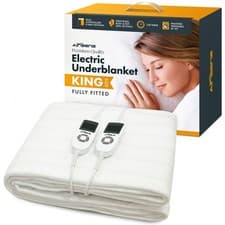 Image of Airsenz King Size Electric Blanket Fully Fitted Under Heated Mattress Cover