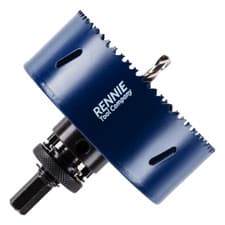 Image of 100mm Hole Saw HSS M35 Cobalt Bi-Metal Cutter Bit With Adapter & Pilot Drill