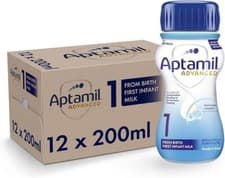 Image of Aptamil Advanced 1 First Infant Milk from Birth Ready To Feed 200ml x 12