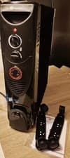 Image of PureMate Oil Filled Radiator, 2500W/2.5KW - 11 Fin - Portable Electric