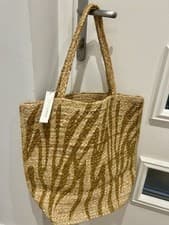Image of Accessorize Straw Beach Bag, Large Tote Bag
