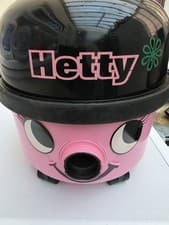 Image of Numatic Hetty HET200A Cylinder Vacuum Cleaner Pink