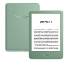 Image of Amazon Kindle (newest 11th gen) 16GB Lightest most compact Kindle Green No Ads