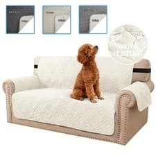 Image of 1/2/3 Seater Sofa Covers Non-Slip Furniture Slipcovers with Elastic Straps