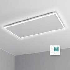 Image of 840W LED Ceiling Infrared Heater Electric Radiant Heating Panel with Thermostat