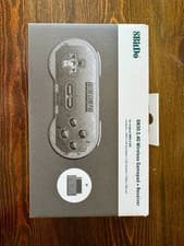 Image of 8BitDo SN30 Wireless Gamepad & Receiver Nintendo SNES/SFC/Analogue Super Nt NEW