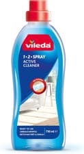 Image of Vileda 1-2 Spray Mop Active Cleaner, Diluted Cleaning Liquid Pack of 3 X 750M