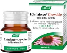 Image of A vogel Echinaforce® Chewable -  40 Chewable, Echinacea tablet for colds & flu