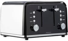 Image of Daewoo Black 4 Slice Toaster