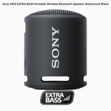 Image of Sony XB13 EXTRA BASS Portable Wireless Bluetooth Speaker Waterproof - Black
