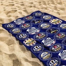 Image of West Ham - Football Legends - Microfibre Beach Towel - 150cm x 75cm