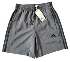 Image of Adidas Mens 3 Stripe Chelsea Aeroready Training Shorts Gym Football Size S BNWT