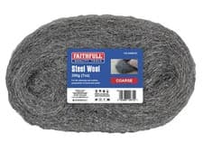 Image of Faithfull Steel Wool Coarse 200g