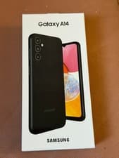 Image of Samsung Galaxy A14 5G  64GB Black BOXED  Sealed .Water AND Drop Proof SALE ON