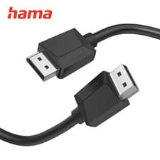 Image of Hama 4K Ultra-HD DisplayPort Video Monitor Cable DP 1.2 1.5 Metre