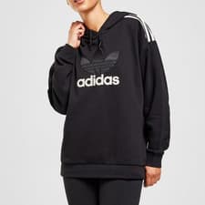 Image of adidas Originals Hoodie Women's - Trefoil Hoody / Hooded Sweatshirt - S UK 8-10