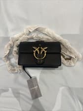 Image of Pinko Women's Love One Micro Bag, C Vitello Seta Bag