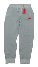 Image of Hugo Boss Red Label Men's Gray Garment Dyed Doak Logo Jogger Pants