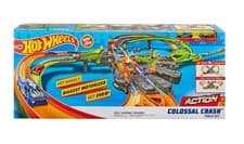 Image of HOT WHEELS Action Colossal Crash Track Set 5ft Motorised Boosters NEW See Info