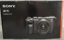 Image of Sony A7C Mirrorless Camera & Sony FE 28-60mm Kit Lens Boxed – only 44 Shots