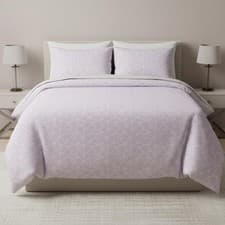 Image of 3D Geometric Duvet Cover Set Microfiber Bedding with Pillowcase Bedroom Decor UK