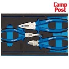 Image of Draper 63262 Heavy Duty Plier Set in 1/4 Drawer EVA Insert Tray 3 Piece