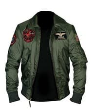 Image of Tom Cruise Top Gun Maverick Flight Bomber Jacket Jet Pilot Jacket