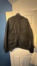 Image of Barbour International Flyweight A547 Jacket Black Waxed, Size XL