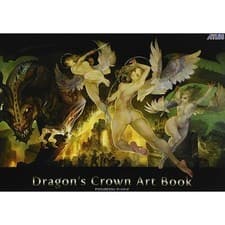 Image of Dragons Crown Art Book Atlus Japan PS3 PS Vita RPG Game Art works From Japan FS