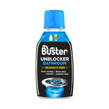Image of Buster Bathroom Drain Unblocker 300ml Plughole Cleaner for Sink, Bath & Shower